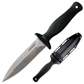 Cold Steel Counter TAC I AUS 8A Fixed Blade-9-1/2" Length Black/Silver 5"