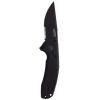 SOG SOG-TAC XR Serrated 3.39" Folding Pocket Knife (Blackout)