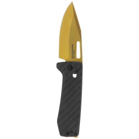 SOG Ultra XR 2.8" Folding Pocket Knife (Carbon & Gold)