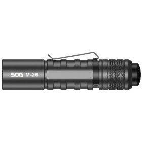 SOG M-26 Black Aluminum Flashlight