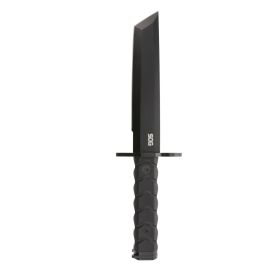 SOG BAR15T Bayonet Fixed Blade Knife 7.1" Black PVD Tanto Blade Black
