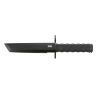 SOG BAR15T Bayonet Fixed Blade Knife 7.1" Black PVD Tanto Blade Black