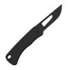 SOG Centi I Keychain Folding Knife 1.4" Black Oxide Blade Stainless Steel Handles