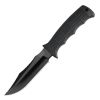 SOG SEAL Pup Elite - Fixed Blade - Nylon Sheath - Black TiNi Straight Edge Knife
