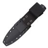 SOG SEAL Pup Elite - Fixed Serrated Blade - Kydex Sheath - Black TiNi Partially Serrated Knife
