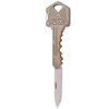 SOG Folding Key Knife 1.5" Drop Point Blade Stainless Steel Body