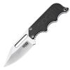 SOG Instinct Knife-Non-Folding 2.3" Blade-Black and Silver Handle-Satin Finish