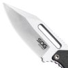 SOG Instinct Knife-Non-Folding 2.3" Blade-Black and Silver Handle-Satin Finish
