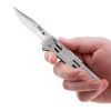 SOG SlimJim Folding Knife (Silver Straight Edge)