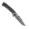 SOG Sideswipe Assisted Folding Knife 3.4" Clip Point Blade Aluminum Handles with GRN Inserts
