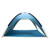 Beach Tent Outdoor Waterproof Tent Canopy for 4-6 Person with 3 Door Openings Carrying Bag UPF50+ Easy Setup for Beach Picnic Camping Hiking Adventure