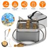 12000W Portable Camping Stove With Cassette Adapter Windproof Outdoor Backpacking Burner with Carrying Case Igniter for Outdoor Hiking Camping Picnic
