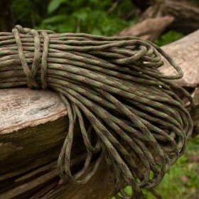 NYLON BRAIDED CORD 100' HANK (Option: OLIVE DRAB)